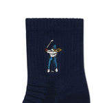 Eastside Golf Ankle Height Logo Socks Navy