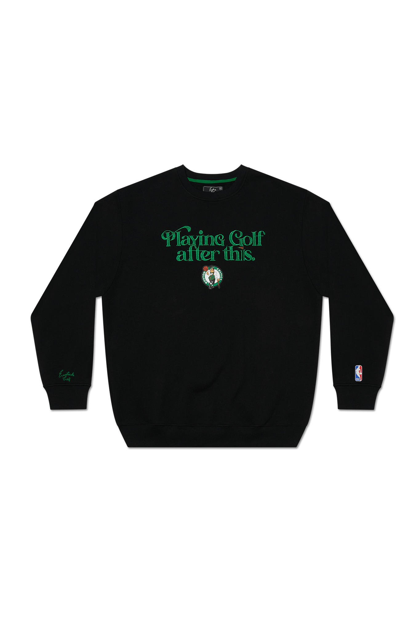 Black sales celtics sweatshirt