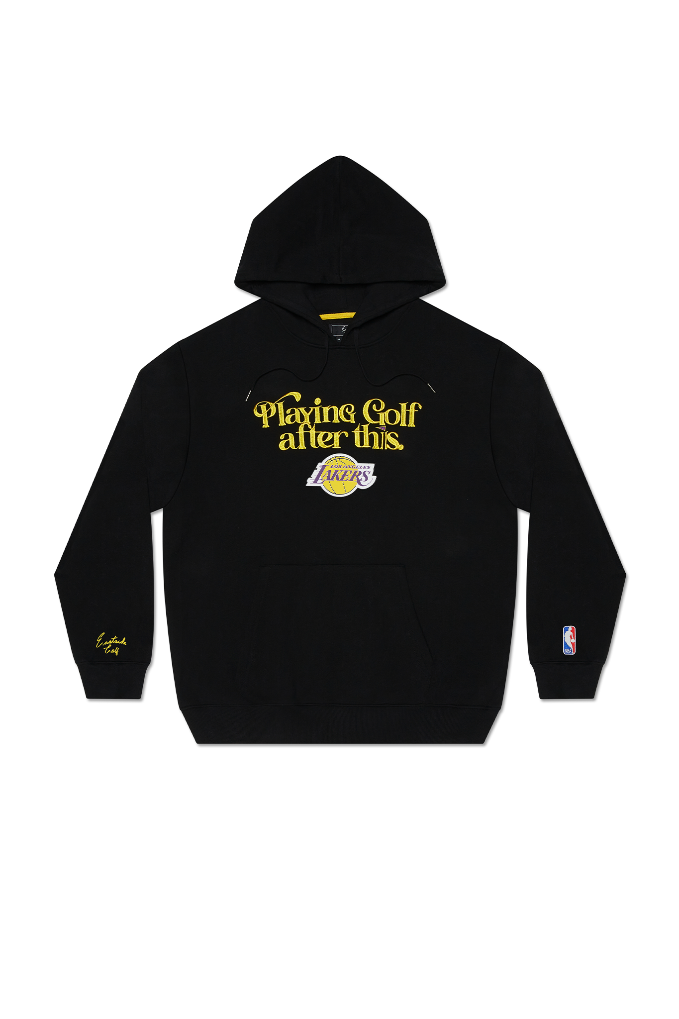 Eastside NBA Playing Golf After This Lakers Hoodie Black XXL Black