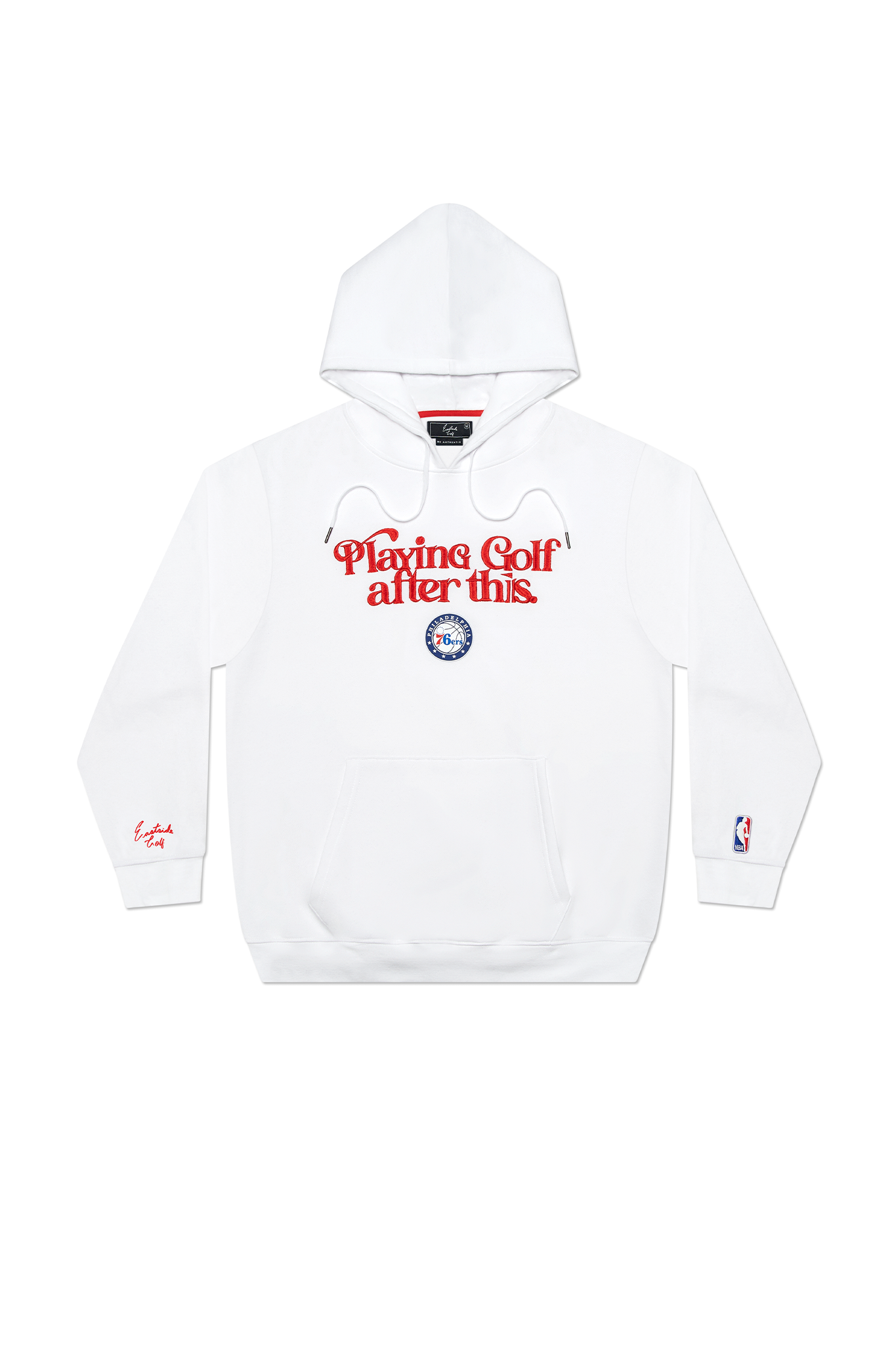 76ers white hoodie best sale