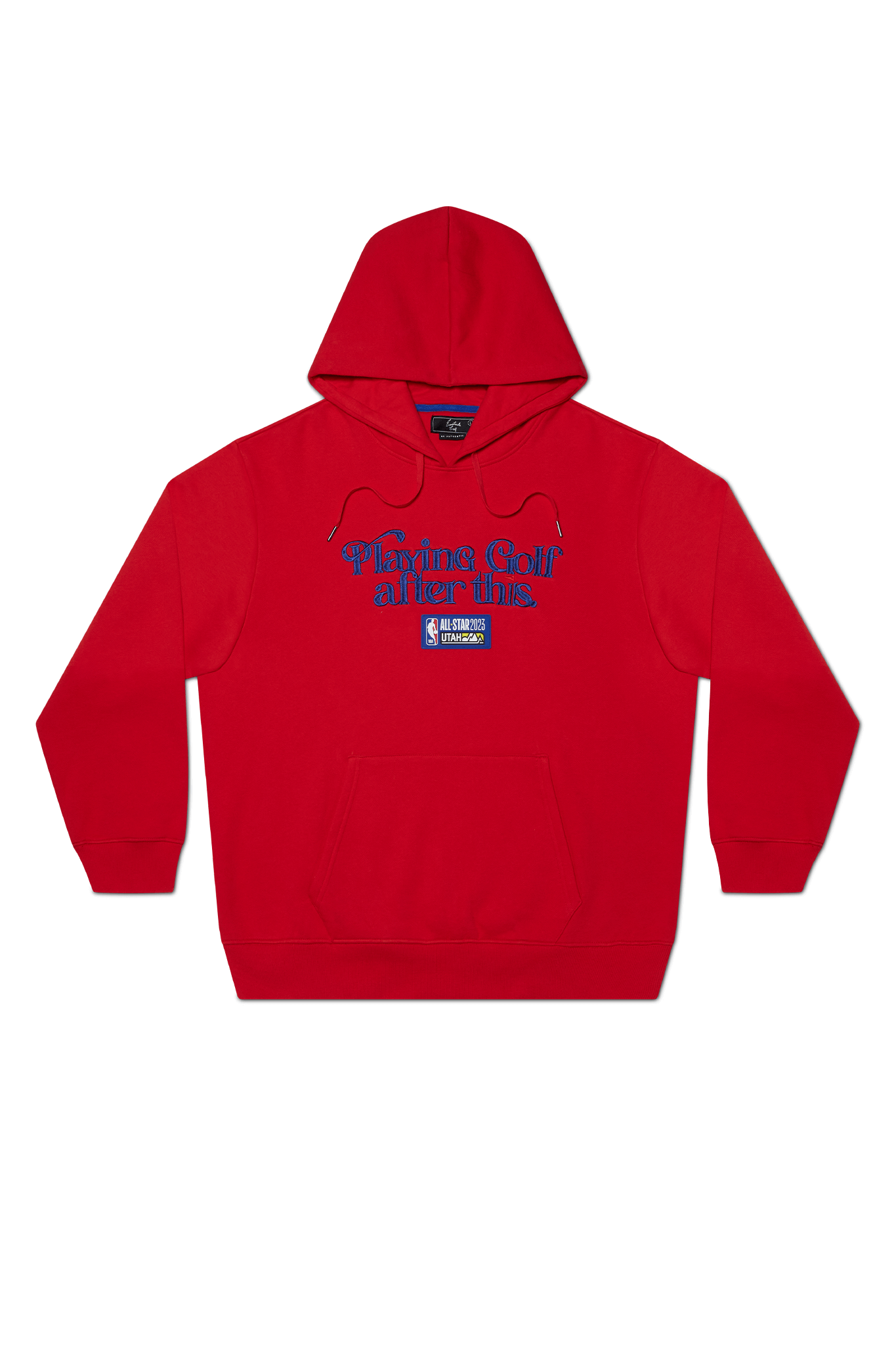 Red nba discount hoodie