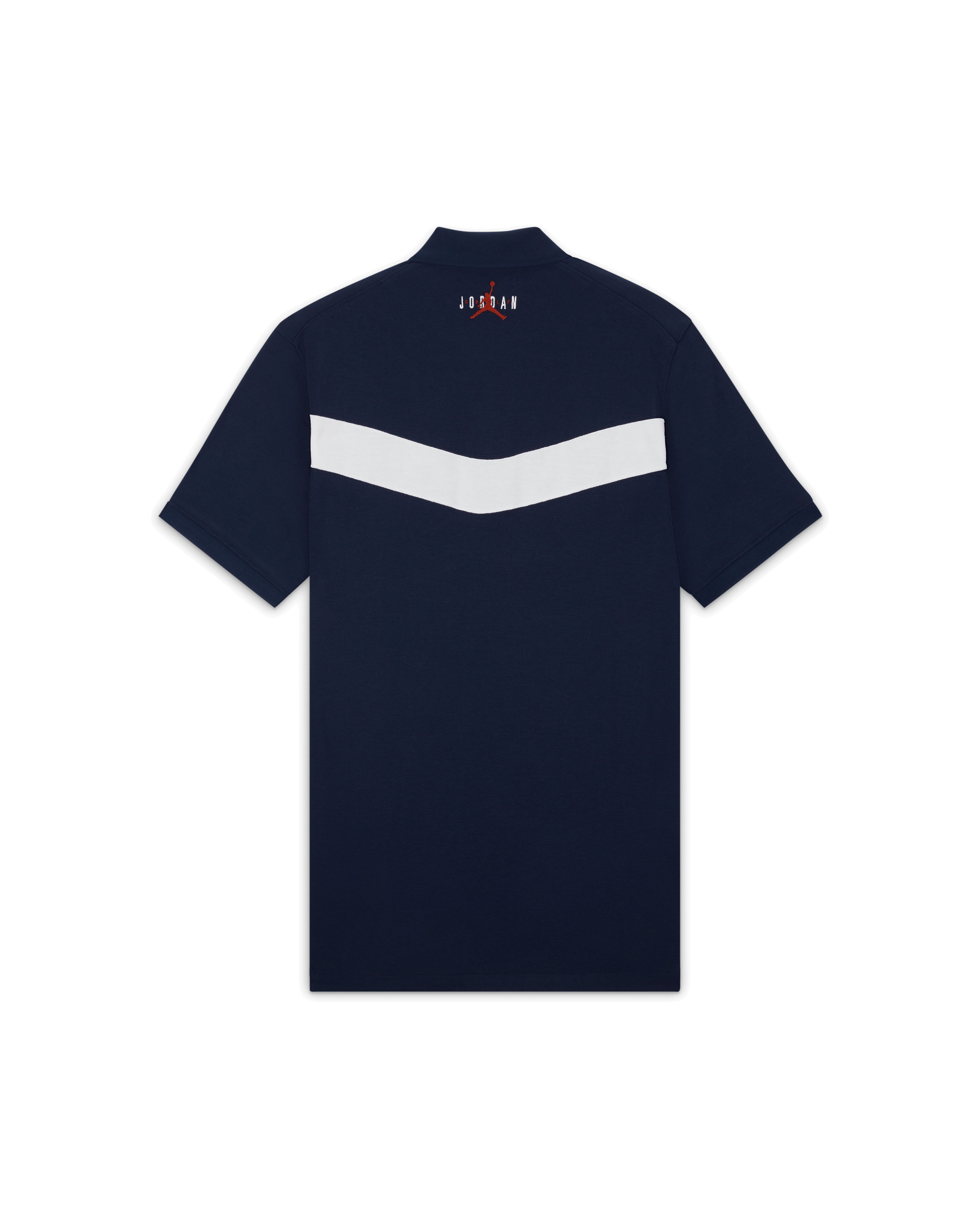 Navy blue and white jordan shirt 2025