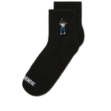 Eastside Golf Ankle Height Logo Socks Black