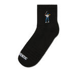 Eastside Golf Ankle Height Logo Socks Black