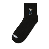 Eastside Golf Ankle Height Logo Socks Black