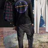 Black Launch Center Graphic Long Sleeve Tee