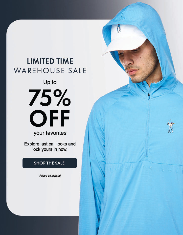 up to 75% off warehouse sale