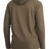 Olive Men's Premium LS Mid-Weight Hoodie