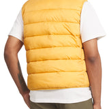 Mocha/Gold Men's Reversable Quilted Vest