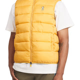 Mocha/Gold Men's Reversable Quilted Vest