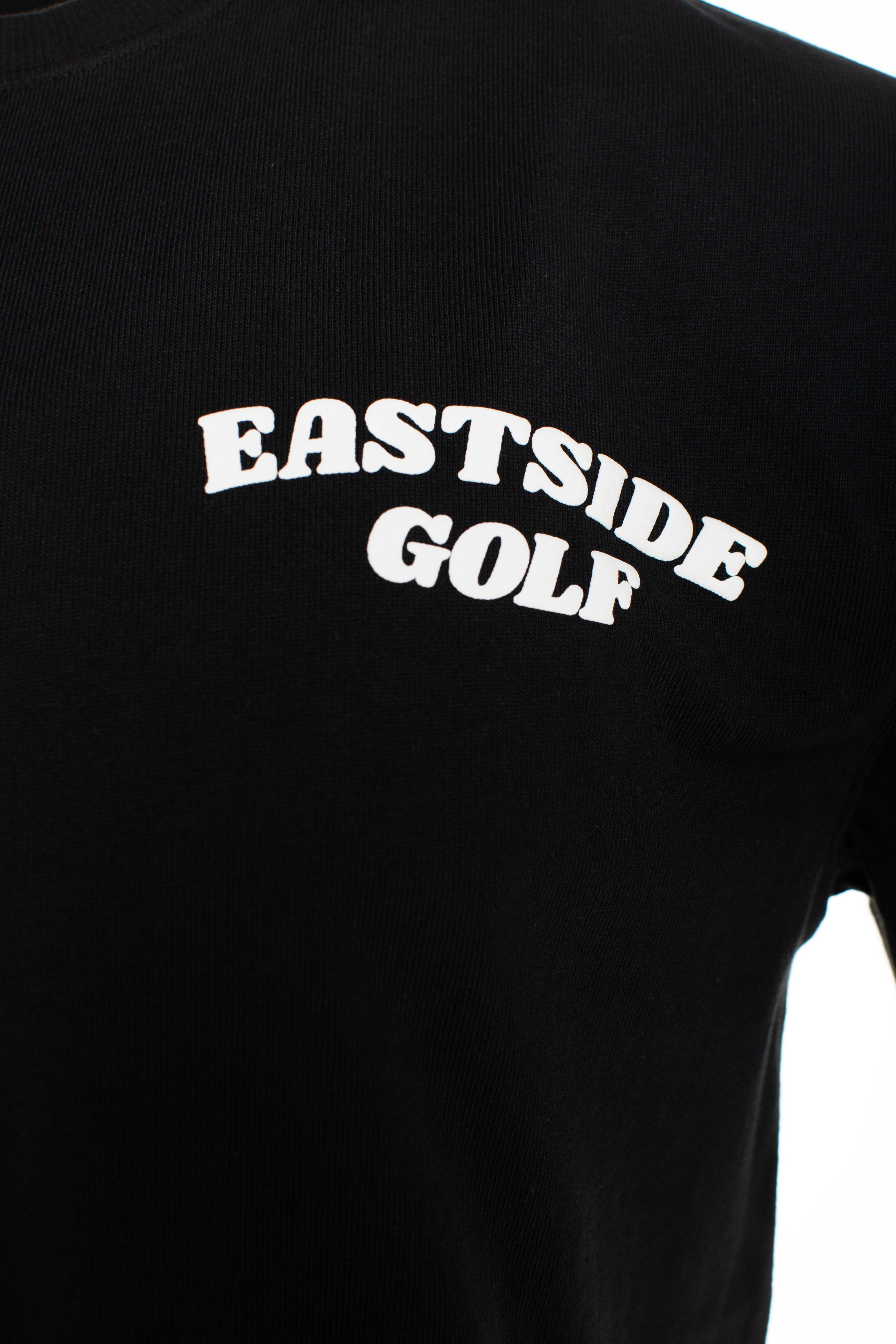 Black Eastside Golf Mens Be Authentic Tee Shirt