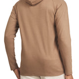 Mocha Men's Premium LS Mid-Weight Hoodie