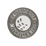 White Mitchell & Ness x Eastside Golf Ball Marker