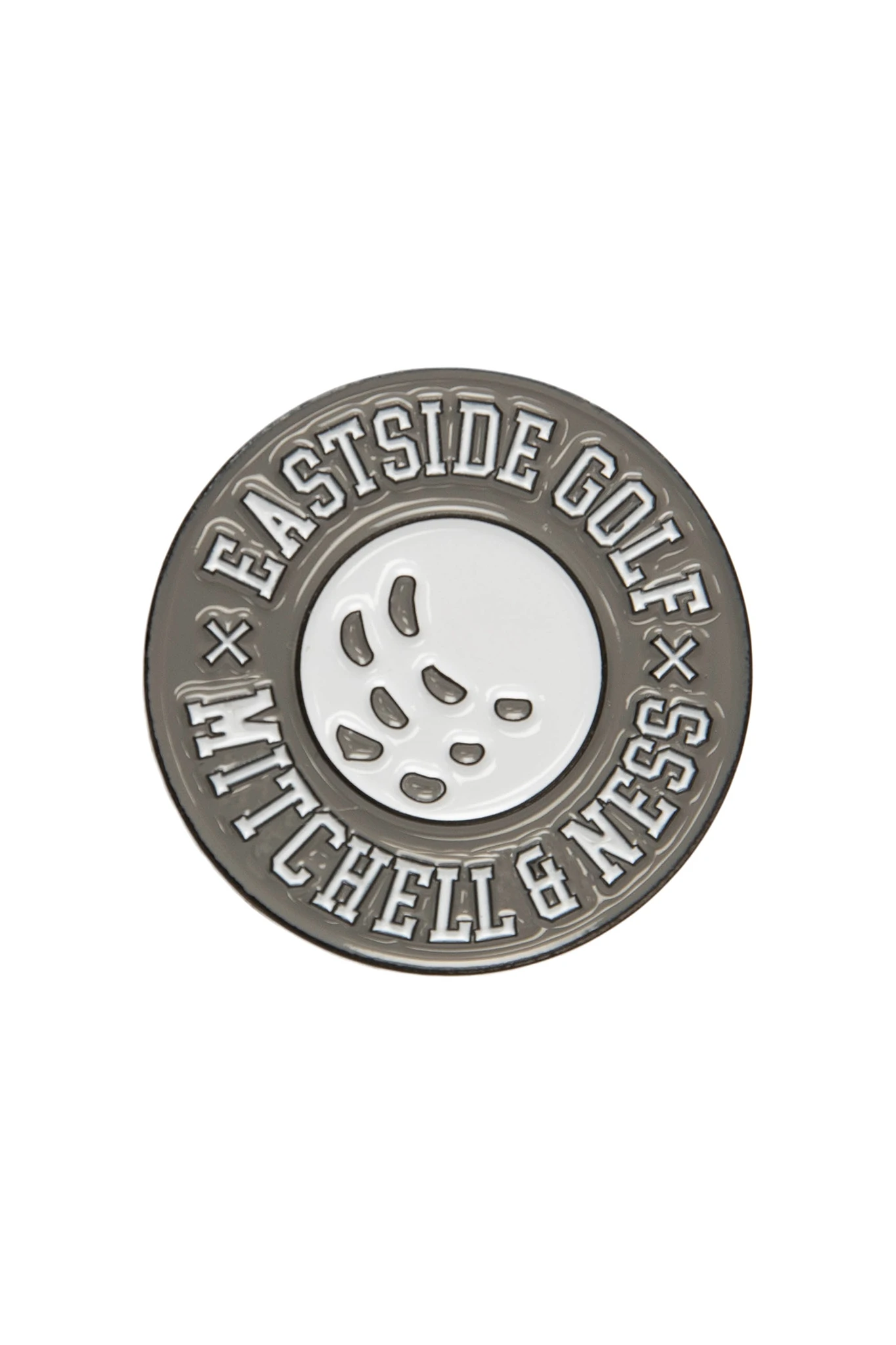 White Mitchell & Ness x Eastside Golf Ball Marker