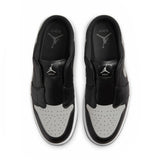 Black/Shadow Jordan 1 Mule