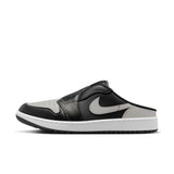 Black/Shadow Jordan 1 Mule