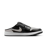Black/Shadow Jordan 1 Mule