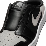 Black/Shadow Jordan 1 Mule