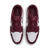 DK Team Red/Khaki Jordan 1 Low Spiked