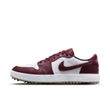 DK Team Red/Khaki Jordan 1 Low Spiked