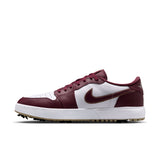 DK Team Red/Khaki Jordan 1 Low Spiked