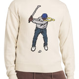 Pumice Men's Intarsia Swingman Sweater