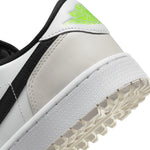 Volt Black Men's Air Jordan 1 Low Golf