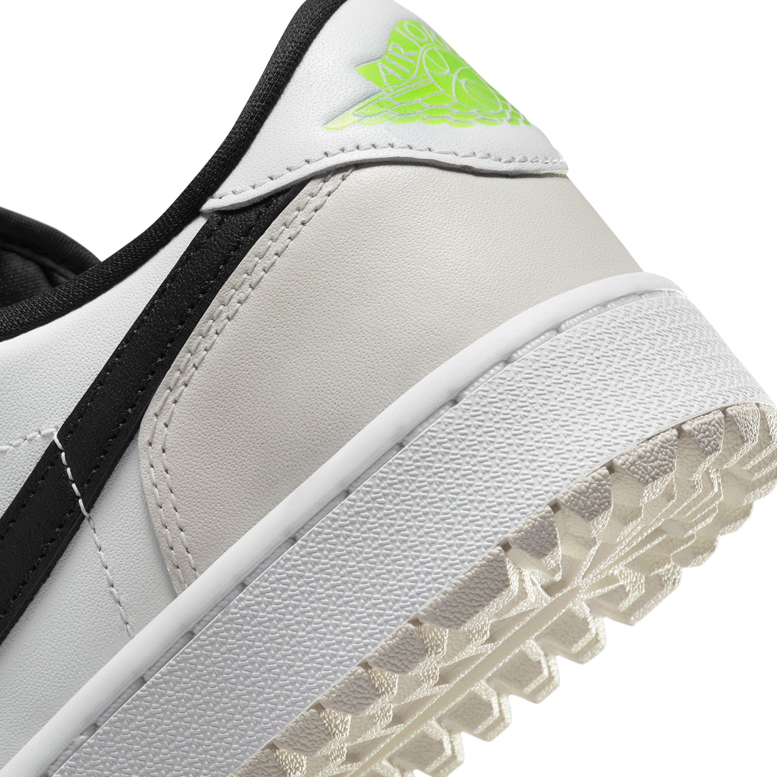Volt Black Men's Air Jordan 1 Low Golf