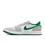 White/Green/Grey AJ 1 Low
