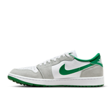 White/Green/Grey AJ 1 Low
