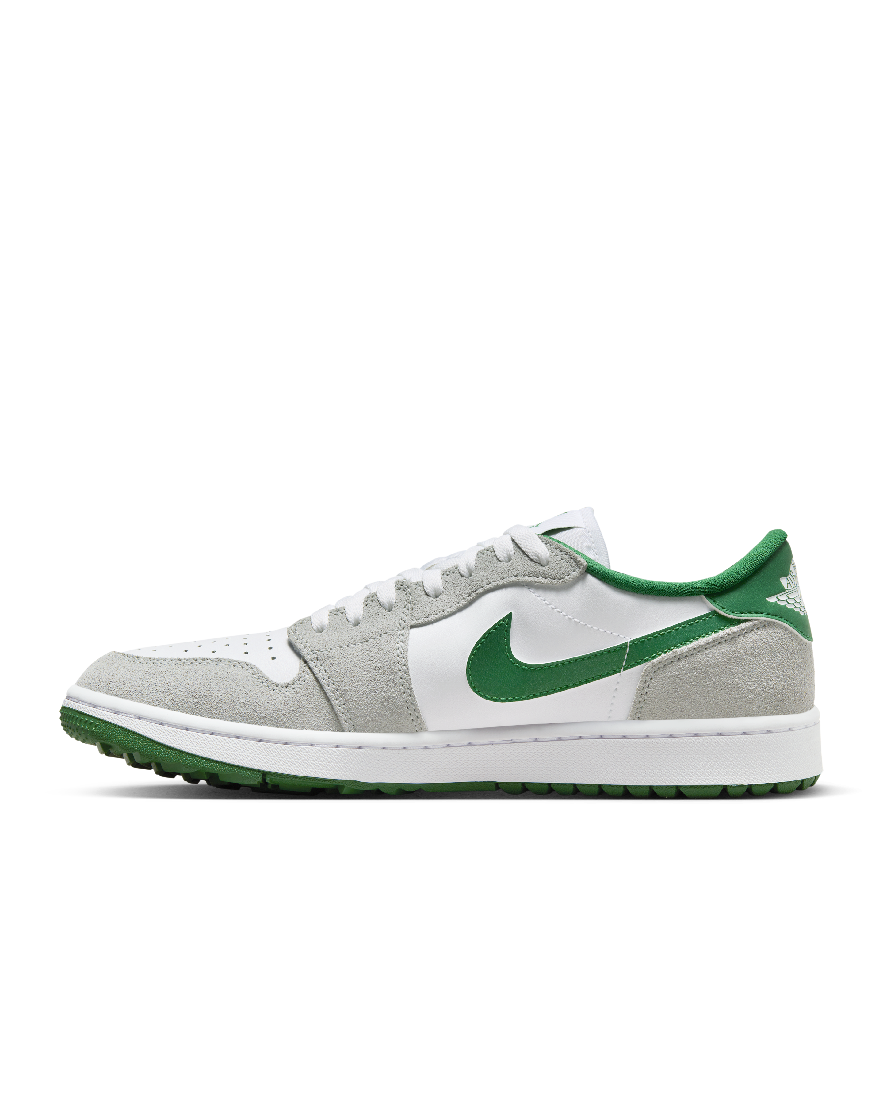 White/Green/Grey AJ 1 Low