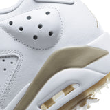 Air Jordan Men's 6 Golf White Khaki