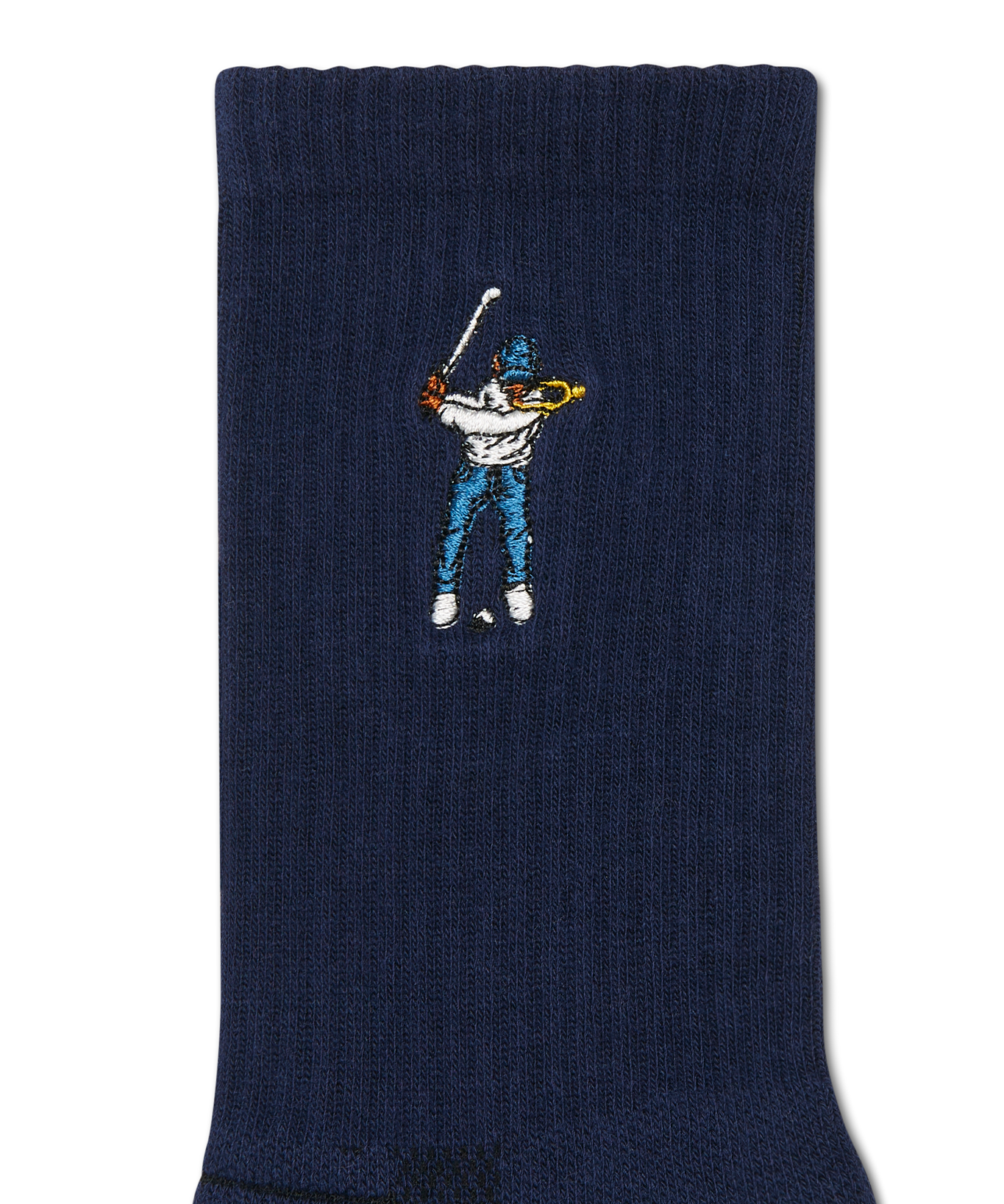 Eastside Golf Calf Height Logo Socks Navy