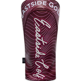 Cranberry/Muave ESG Driver Cover - Wave Print