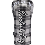 Light Grey/Smoke Grey ESG Driver Cover - Plaid Print