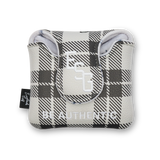Light Grey/Smoke Grey ESG Mallet Cover - Plaid Print