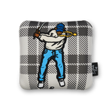 Light Grey/Smoke Grey ESG Mallet Cover - Plaid Print