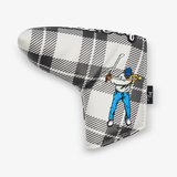 Light Grey/Smoke Grey ESG Blade Cover - Plaid Print
