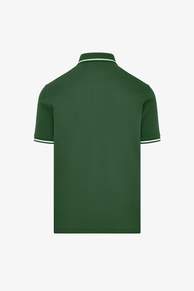 Prime Green Tip Pique Polo
