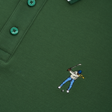 Prime Green Tip Pique Polo