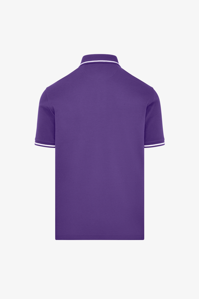 Wild Grape Tip Pique Polo