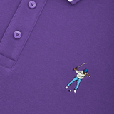 Wild Grape Tip Pique Polo