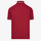 Cranberry Tip Pique Polo