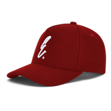 Cranberry 5 Panel Wool Melton Hat