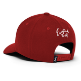 Cranberry 5 Panel Wool Melton Hat