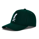 Prime Green 5 Panel Wool Melton Hat