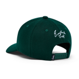 Prime Green 5 Panel Wool Melton Hat