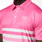 Ombre Striped Signature Golf Polo