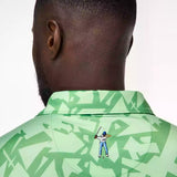 Shatter Print Signature Golf Polo