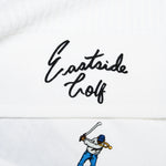 White Black Eastside Golf Be Authentic Towel